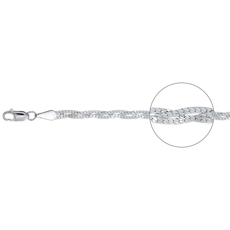 Цепочка Красцветмет - Серебро 925 (арт. НЦ22-007-3#0.40)