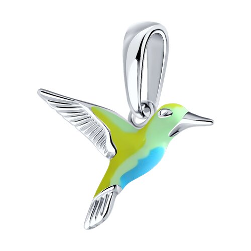 Подвеска SOKOLOV - Серебро 925, Эмаль (арт. 94033097)