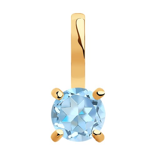 Подвеска SOKOLOV - Золото 375, Топаз (арт. 37732169)