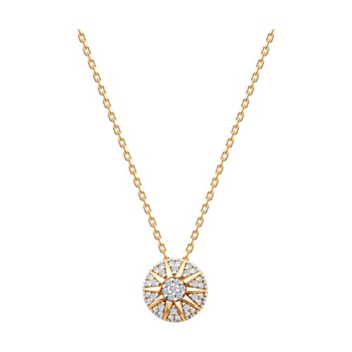 Колье SOKOLOV - Серебро 925, Фианит (арт. 93070137)