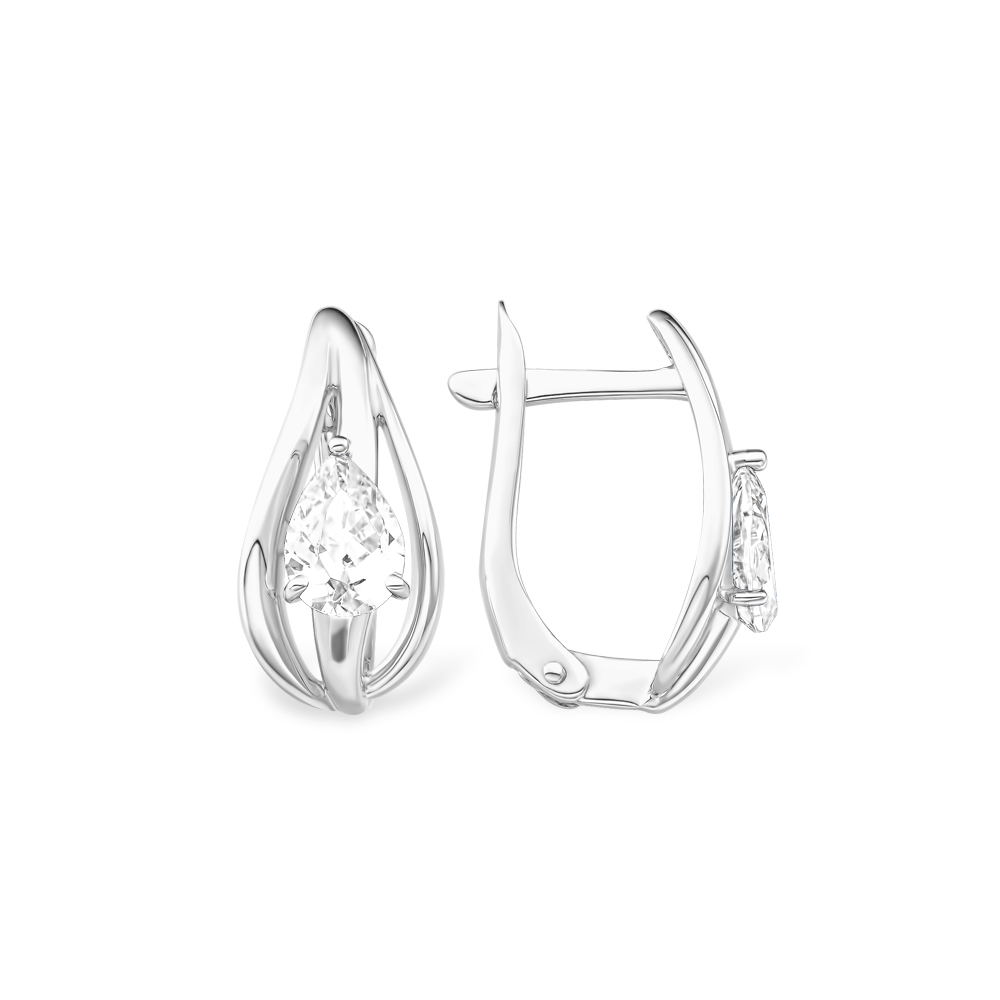 Серьги EFREMOV - Серебро 925, Фианит (арт. 12100113101-501)