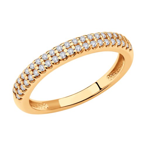 Кольцо SOKOLOV - Серебро 925, Фианит (арт. 93010525)