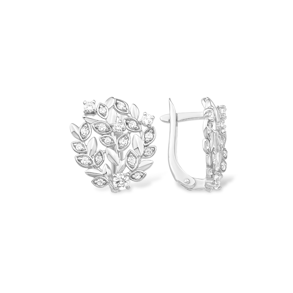 Серьги EFREMOV - Серебро 925, Фианит (арт. 12100113541-501)