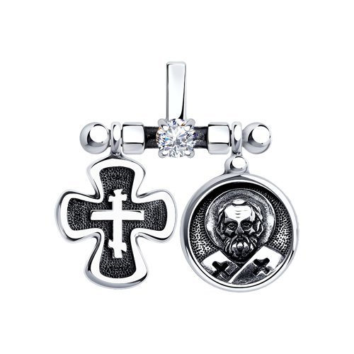 Подвеска Diamant - Серебро 925, Фианит (арт. 95-130-00931-1)