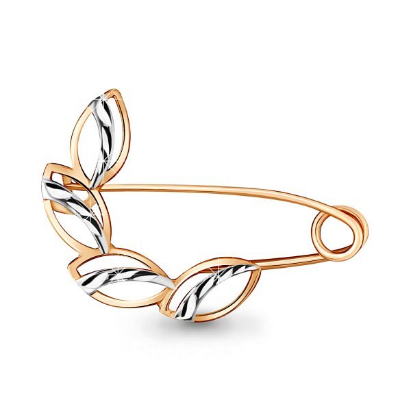 Булавка Аквамарин - Серебро 925 (арт. 71503.6)