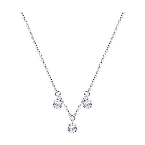 Колье SOKOLOV - Серебро 925, Фианит (арт. 94070462)