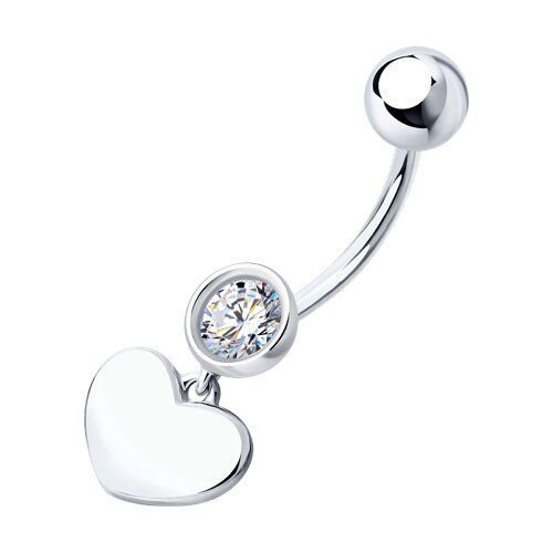 Пирсинг SOKOLOV - Серебро 925, Фианит (арт. 94060078)