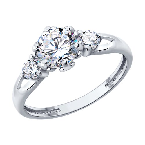 Кольцо SOKOLOV - Серебро 925, Фианит (арт. 94014873)