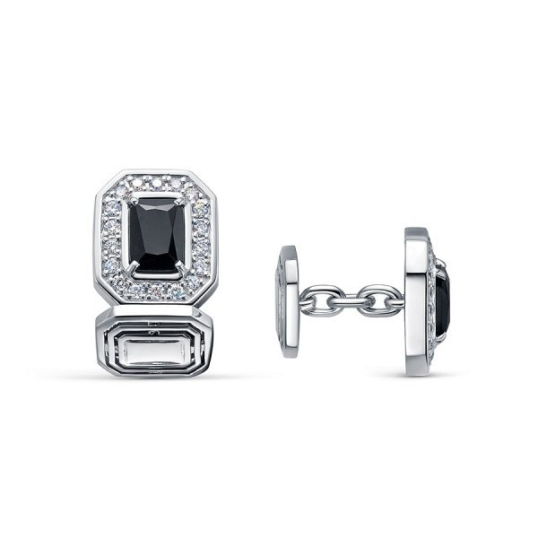 Запонки Platinum Lab. - Платина 950 (арт. ПЗ-311-01)