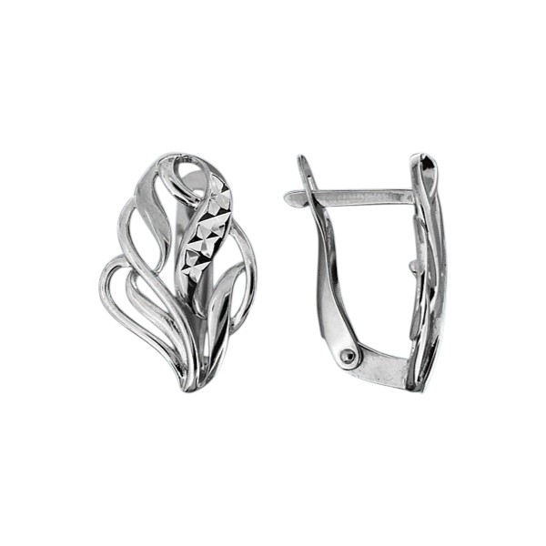 Серьги Аквамарин - Серебро 925 (арт. 31932.5)