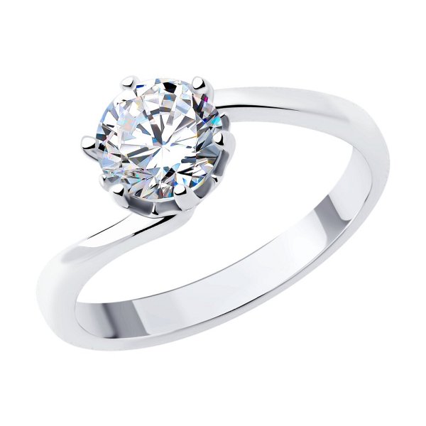 Кольцо SOKOLOV - Серебро 925, Фианит (арт. 94014019-91)