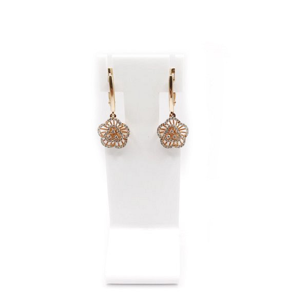 Серьги Александра - Золото 585, Бриллиант (арт. 5020001)