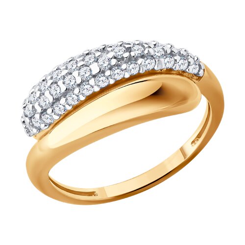 Кольцо SOKOLOV - Серебро 925, Фианит (арт. 93011182)