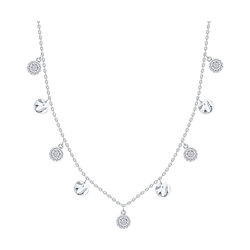 Колье SOKOLOV - Серебро 925, Фианит (арт. 94071246)