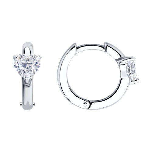 Серьги SOKOLOV - Серебро 925, Фианит (арт. 94026819)