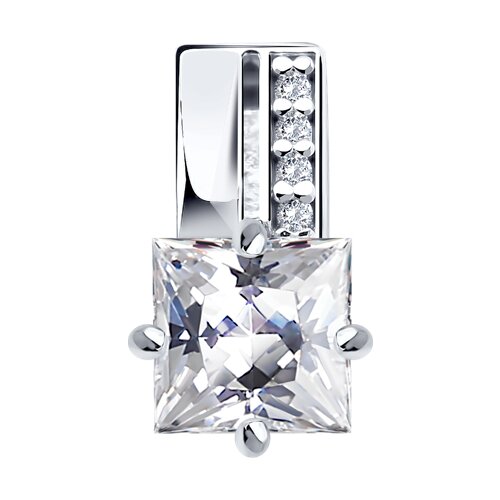 Подвеска SOKOLOV - Серебро 925, Фианит (арт. 94033392)