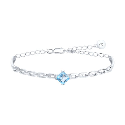 Браслет SOKOLOV - Серебро 925, Топаз (арт. 92050132)