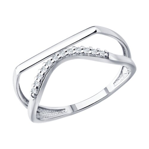 Кольцо SOKOLOV - Серебро 925, Фианит (арт. 94014842)