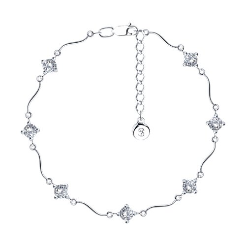 Браслет SOKOLOV - Серебро 925, Фианит (арт. 94050139)