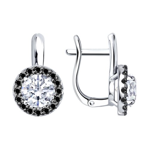 Серьги Diamant - Серебро 925, Фианит (арт. 94-120-00194-3)