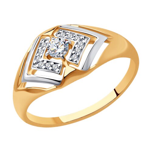 Кольцо SOKOLOV - Серебро 925, Фианит (арт. 93010798)