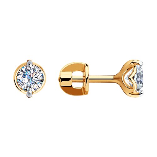 Серьги SOKOLOV - Золото 375, Фианит (арт. 31-122-00692-1)