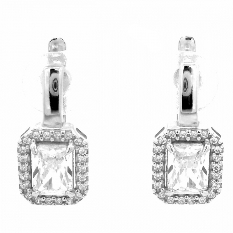 Серьги POKROVSKY - Серебро 925, Фианит (арт. 0202229-00775)