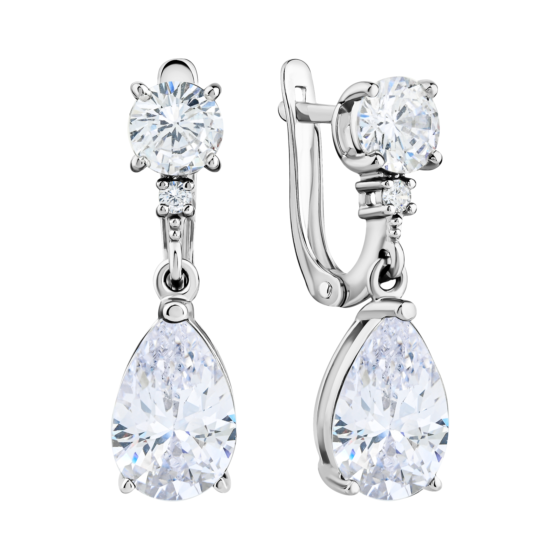 Серьги Talant - Серебро 925, Фианит (арт. 14-72-0001-14086)