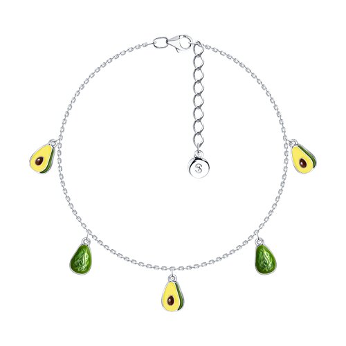 Браслет SOKOLOV - Серебро 925, Эмаль (арт. 94050706)