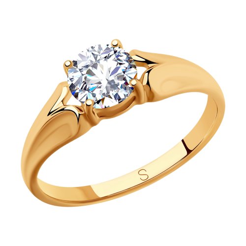 Кольцо SOKOLOV - Серебро 925, Фианит (арт. 93010796)