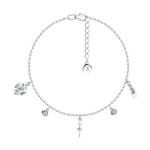 Браслет SOKOLOV - Серебро 925, Фианит (арт. 94051177)