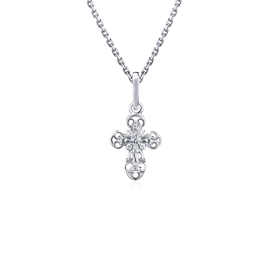 Подвеска Platinum Lab. - Платина 950, Бриллиант (арт. ПП-041-01)