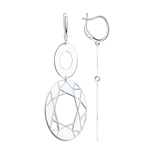 Серьги Diamant - Серебро 925 (арт. 94-121-01713-1)