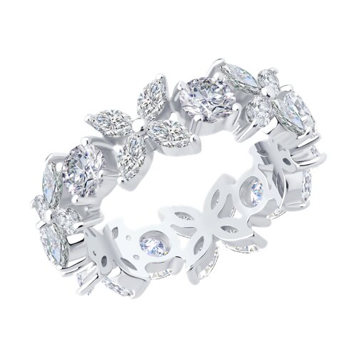 Кольцо SOKOLOV - Серебро 925, Фианит (арт. 94014447)