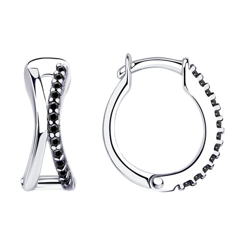 Серьги Diamant - Серебро 925, Фианит (арт. 94-120-01513-1)