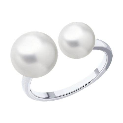 Кольцо SOKOLOV - Серебро 925, Жемчуг культивированный (арт. 92014512)