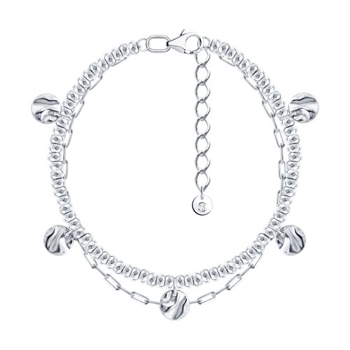 Браслет SOKOLOV - Серебро 925, Гематит (арт. 83050069)