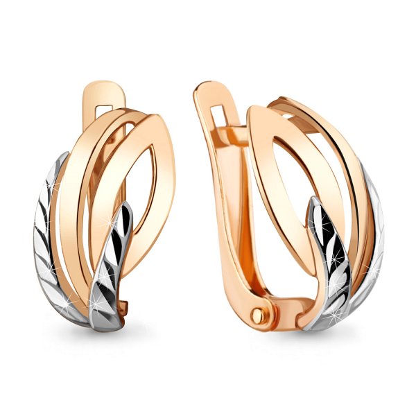 Серьги Аквамарин - Золото 375 (арт. 34091.8)