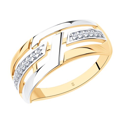 Кольцо SOKOLOV - Серебро 925, Фианит (арт. 93010772)