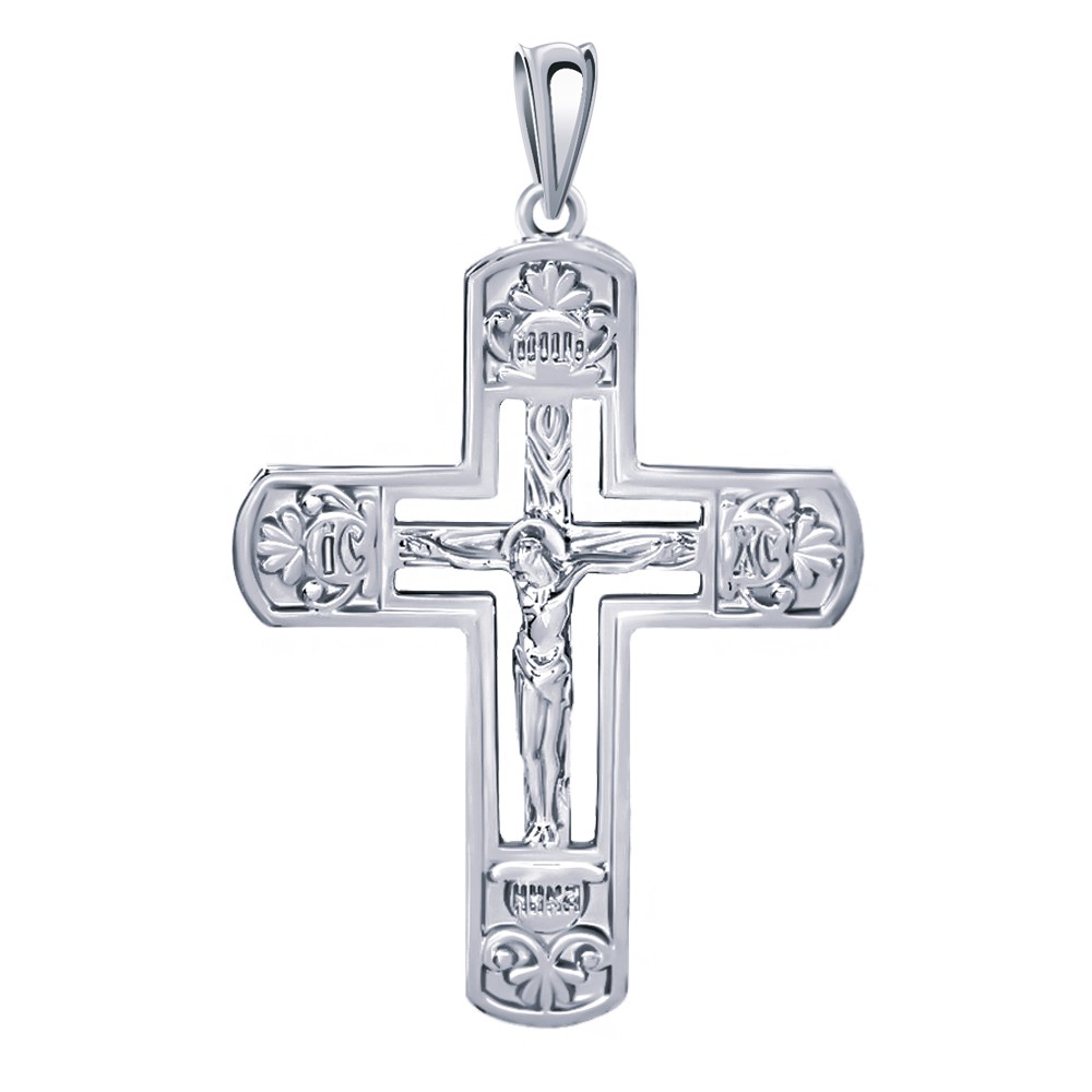 Крест Атолл - Серебро 925 (арт. 3321-925)