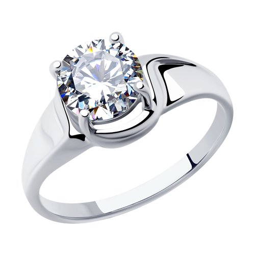 Кольцо SOKOLOV - Серебро 925, Фианит (арт. 94012878)