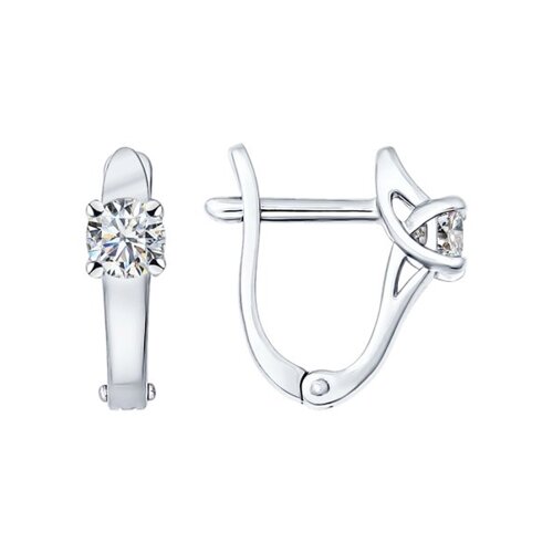 Серьги SOKOLOV - Серебро 925, Фианит (арт. 94025676)