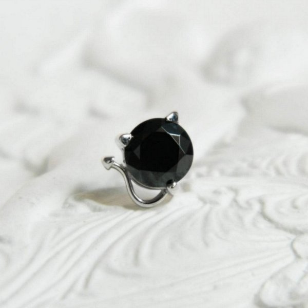 Серьга Галатея - Серебро 925, Фианит (арт. 3571.1)