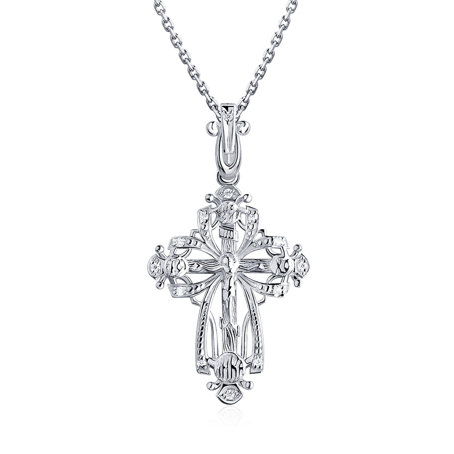 Подвеска Platinum Lab. - Платина 950, Бриллиант (арт. ПП-074-01)