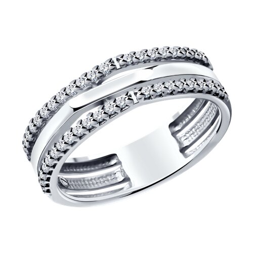 Кольцо SOKOLOV - Серебро 925, Фианит (арт. 94013696)