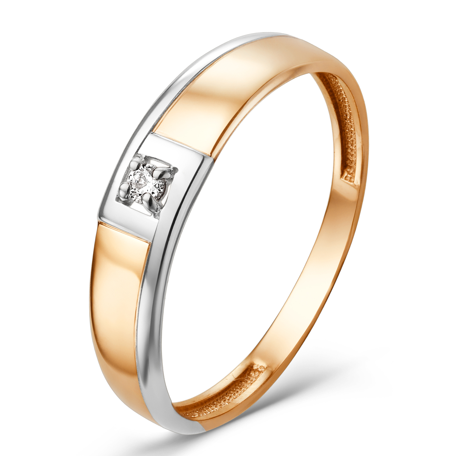 Кольцо ЮФ Династия - Золото 375, Фианит (арт. 014741-5102)