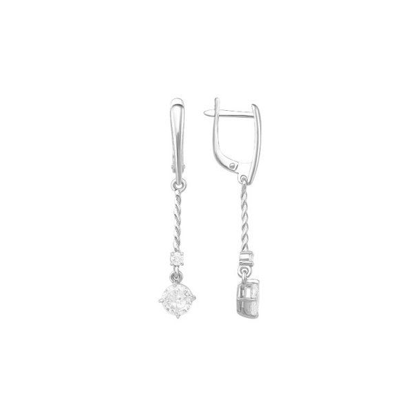 Серьги EFREMOV - Серебро 925, Фианит (арт. 12100111707-501)