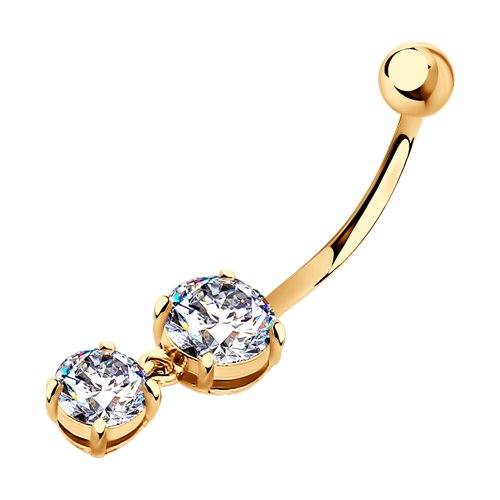 Пирсинг SOKOLOV - Серебро 925, Фианит (арт. 93060004)