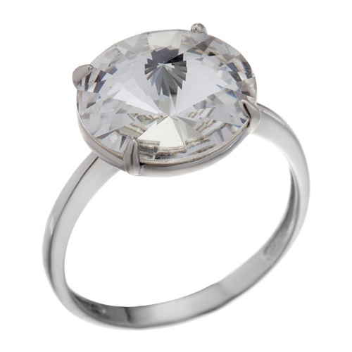 Кольцо Мастер Клио - Серебро 925, Swarovski (арт. 22К0594Д)
