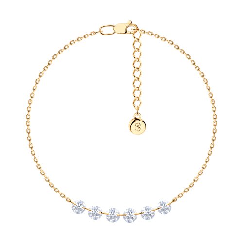 Браслет SOKOLOV - Серебро 925, Фианит (арт. 93050148)